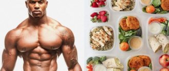 What you need to eat to gain muscle mass: rules