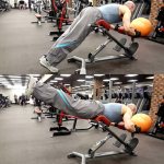 Как делается обратная гиперэкстензия