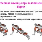 What muscles work when doing burpees?