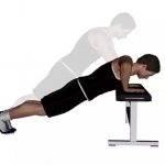 Отжимания от лавки