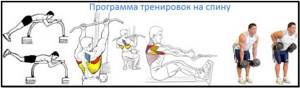 Программа тренировок спины №2 атлас упражнений