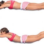 Упражнение на пресс с прогибом