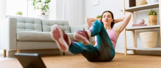 Упражнения для похудения живота и боков в домашних условиях