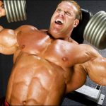 Жим гантелей